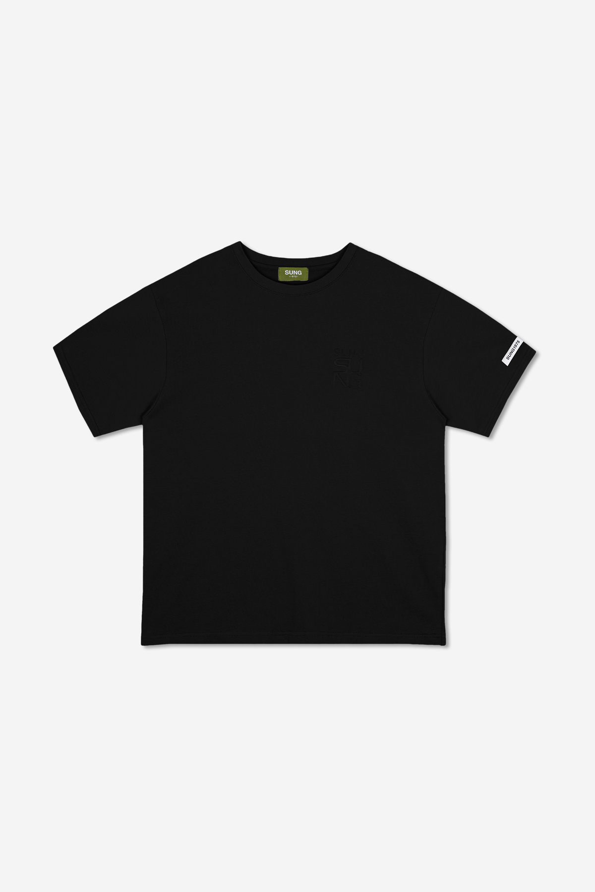 엠보스 로고 티셔츠(SUNG-TS-06)